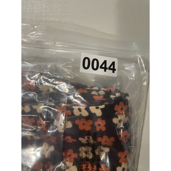 Pink Lily Floral Print Pinafore Dress With Adjustable Straps & Pockets Size S - Picture 11 of 13